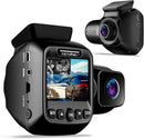 Rexing W202 Mini 2” LCD Dual Camera Front/Cabin 1080p Dash Cam 128GB Max - BLACK - Like New