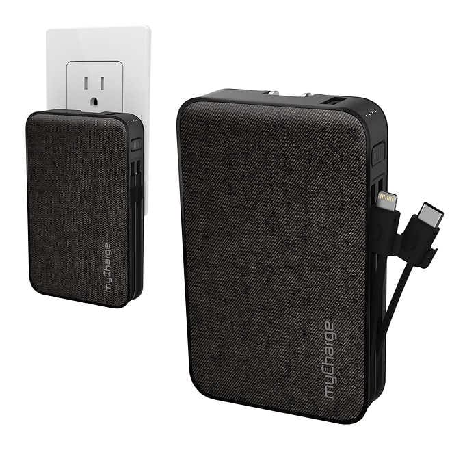 MyCharge Power Hub All-in-One Portable Charger AO10FK-A - GRAY