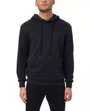 3854MX Hanes Alternative Men's Bryant Pullover Hoodie - Black - L Like New