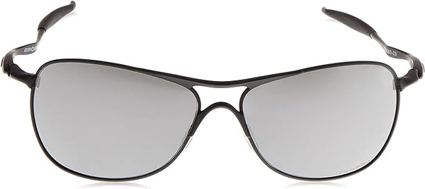 Oakley Men's OO4060 Crosshair Aviator Sunglasses - PRIZM BLACK/MATTEBLACK Like New