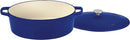 Cuisinart Cast Iron, Cobalt 7 Quart CI770-33CB - COBALT BLUE - Like New