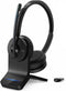 Anker PowerConf H700 Bluetooth Headset Mic Charging Stand A3510014 - Black Like New