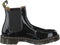 25278001 Dr. Martens Women's Shoes 2976 Leather Chelsea Boots PATENT LAMPER 7 Like New