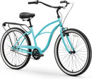 sixthreezero Around The Block Women's Bike 3 SPEED 26" WHEEL 630083 - TEAL BLUE - Like New