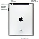 For Parts: APPLE IPAD 4 32GB WIFI + LTE MD943LL/A -BLACK -CANNOT BE REPAIRED