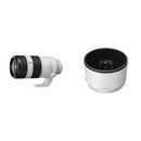 SONY FE 100-400MM F4.5–5.6 GM OSS WHITE with LENS HOOD FOR SEL100400GM - WHITE - Like New