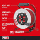 CRAFTSMAN Contractor Grade Retractable Extension Cord 100 Ft - - Scratch & Dent