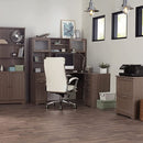 Realspace Magellan 24 W Lateral 2-Drawer File Cabinet 867884 - Gray - Like New