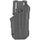 T-SERIES L2D LB B/W SIG P320/P250/M17/M18 W/TLR 1/2 RH BASKETWEAVE - BLACK - Like New