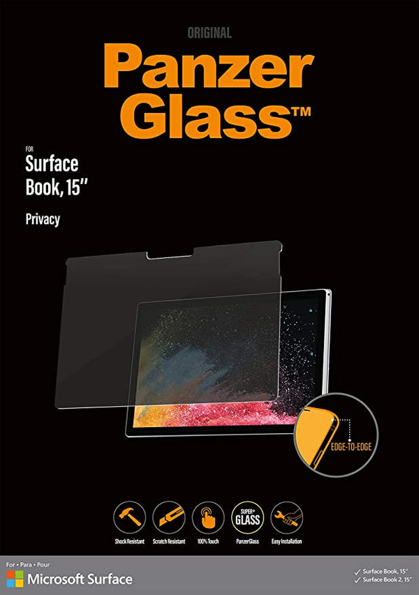 PanzerGlass P6254 Microsoft Surface Book 15'' Transparent Screen Protector New