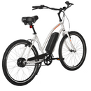 Hurley Layback 26'' Electric Bike 500W 10AH Battery 20MPH HE-18-SL-2S - SILVER - Like New