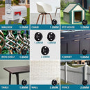 Tilswall 800W HVLP Paint Sprayer High Power Electric Spray Gun 3 Nozzle - BLUE - Like New