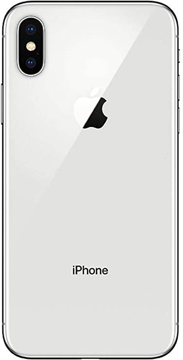 APPLE IPHONE X 256GB UNLOCKED MQAN2LL/A - SILVER - Like New