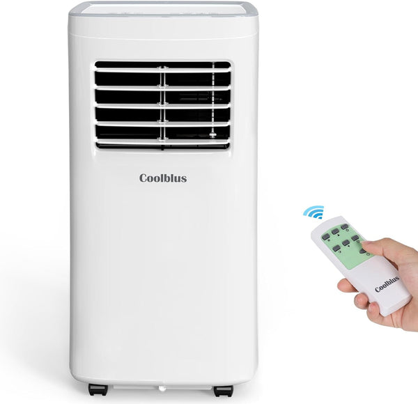 Coolblus Portable Air Conditioner, 10000 BTU PAC-A019K-06KR - White Like New
