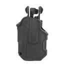 BLACKHAWK T-SERIES LEVEL 2 COMPACT LIGHT-BEARING HOLSTER- BLACK - Like New