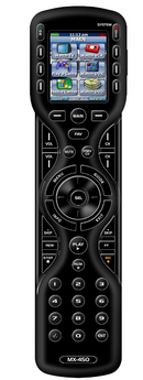 Universal Remote Control MX-450 Custom Programmable Remote Control - BLACK - Like New