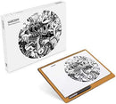 Wacom Sketchpad Pro Pen Drawing Tablet Similar Intuous Pro Genuine Leather-BROWN - Like New