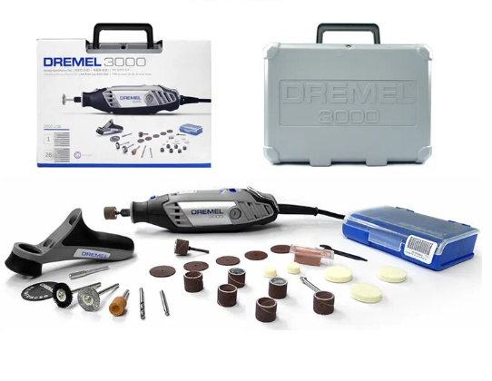 Dremel 3000-1/26 Variable Speed Rotary Tool Kit 26 Accessories - Scratch & Dent