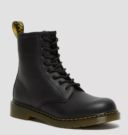 1460 Dr. Martens Unisex 1460 Softy T Leather Black Mens 5 Like New