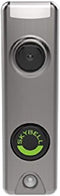 Honeywell SkyBell Slim Design 1080p Wi-Fi Video Doorbell DBCAM-TRIM - Silver Like New