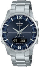 Casio LCW-M170D-2AJF Solar Radio Clock Lineage Watch, Japan 2023, Navy/Silver - Like New