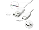 Awanta USB-A to USB-C 3ft Cable White USB 2.0 - Like New