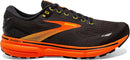 BROOKS MEN'S GHOST 15 NEUTRAL RUNNING SHOE BLACK/YELLOW/RED SIZE 11.5 - Like New
