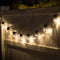 Touch Of ECO Solar Patio Bulb String Lights NITEBULBS 12.5 foot - WARM WHITE Like New