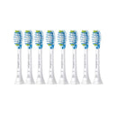 Philips 8 Pack Sonicare C3 Premium Plaque Control Replacement Brush Heads -WHITE - Brand New