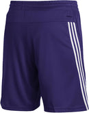 GM2463 Adidas Men's 3-Stripes Knits Shorts Purple/White M - Like New
