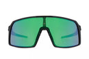 OAKLEY SUNGLASSES SUTRO MATTE BLACK FRAME, PRIZM ROAD JADE LENSES 134MM - Like New