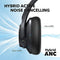 Soundcore by Anker Life Q20+ Active Noise Cancelling Headphones A3045011 - BLACK Like New