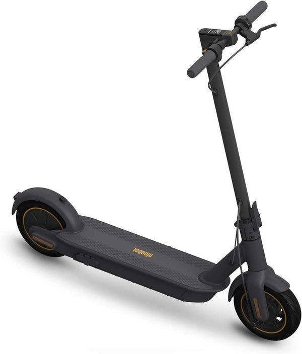 Segway - G30P Max Electric Kick Scooter Foldable Electric Scooter - Black Like New