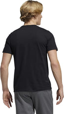 EK0174 Adidas Men's Amplifier Regular Fit Cotton T-Shirt Black 2XL - Like New
