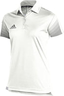 GL7869 Adidas Sideline 21 Primeblue Polo Shirt White M - Like New