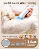 Dog Grooming Vacuum, 2.7L Dog Hair Vacuum with Clipper Nail Grinder Paw Trimmer - Like New