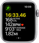 For Parts: APPLE WATCH SE GPS LTE 44mm SILVER ALUM ABYSS BLUE SPORT CANNOT BE REPAIRED
