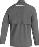 GM1850 Adidas Man's Sideline 21 LS 1/4 Zip Team Grey Four/White XL - Like New