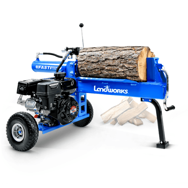 Landworks 20-Ton Log Splitter - 7HP 209CC Gas Engine, 16" Max Wood Diameter