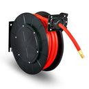 ReelWorks Industrial Retractable Air Hose Reel - 3/8" x 50'FT, 1/4" NPT
