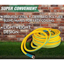 SuperHandy Garden Water Hose - 5/8" x 100' Ft, Kink-Resistant, 3/4" Threaded