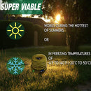 SuperHandy Garden Water Hose - 5/8" x 100' Ft, Kink-Resistant, 3/4" Threaded