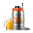 SuperHandy Growler Keg - Brew and Tap Beer, Coffee, Beverages (170oz)