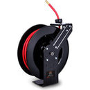 SuperHandy Industrial Retractable Air Hose Reel - 3/8" x 50'FT, 1/4" NPT