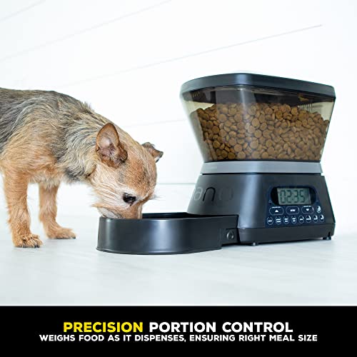 GAMMA2 NANO AUTOMATIC DOG & CAT FEEDER | 7.5LB CAPACITY | 43535 - BLACK - Like New