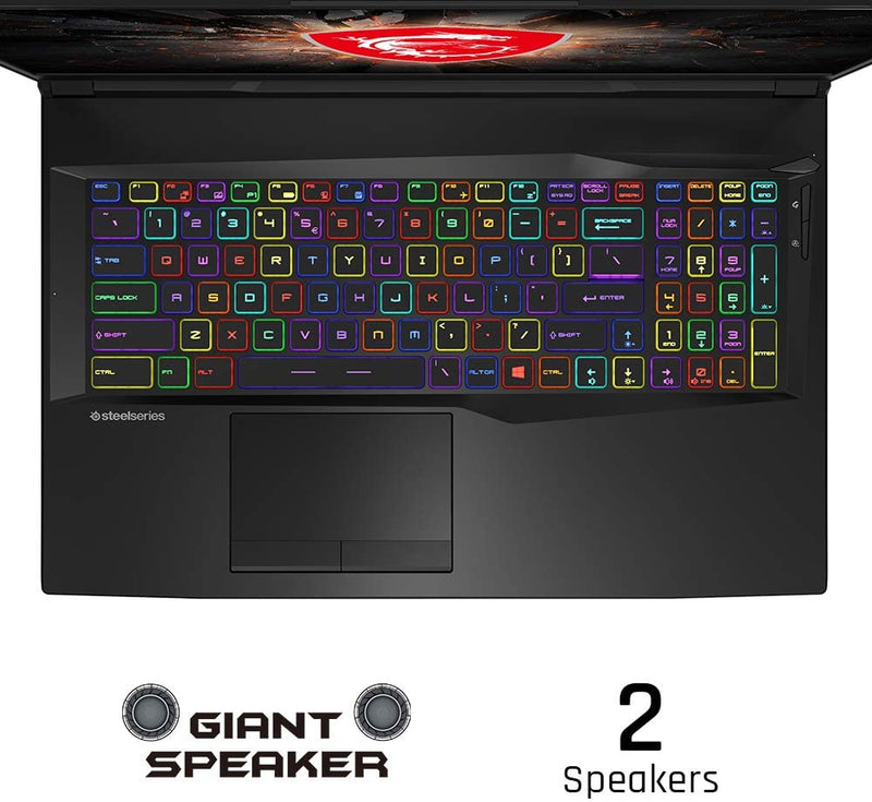 MSI Leopard GL75 10SDK-408 17.3 FHD i7-10750H 16 512 SSD GTX-1660Ti - Black - Like New