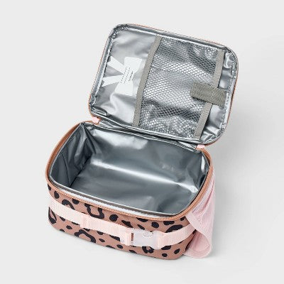 CAT & JACK CLASSIC LUNCH SACK - LEOPARD - Like New