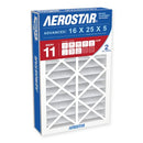 Aerostar 16x25x5 MERV 11-2 Count HVAC Furnace Air Conditioner Filters - 2 Pack - Like New