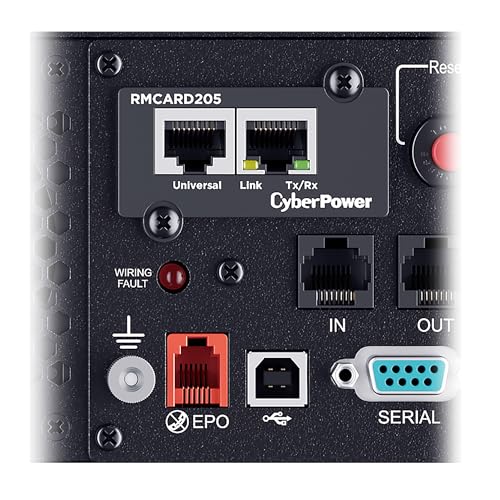 CYBERPOWER UPS & ATS PDU REMOTE MANAGEMENT CARD RMCARD205 - BLACK - Brand New
