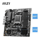 MSI PRO MOTHERBOARD, MICRO-ATX, AM5, D5, 2.5G LAN, B650M-P, BLACK - Like New